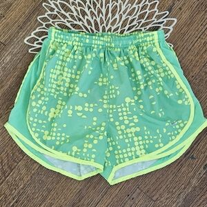 Nike Lemon & Lime Polka-dot Dry Fit Shorts Size Small